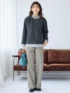 nissen Smile Modelsさん（レディース・170cm）の秋コーディネート