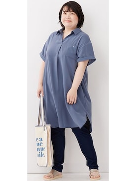 nissen Smile Modelsさん（レディース・158cm）の夏コーディネート