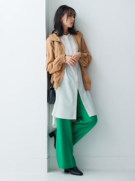 nissen Smile Modelsさん（レディース・165cm）の夏コーディネート