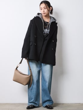 nissen Smile Modelsさん（レディース・163cm）の秋コーディネート