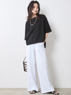 nissen Smile Modelsさん（レディース・163cm）の春コーディネート