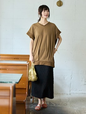 nissen Smile Modelsさん（レディース・165cm）の春コーディネート