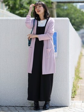 「SMILE LAND（スマイルランド）のアイテム」を使った、nissen Smile Modelsさん（レディース・165cm）の夏コーディネート