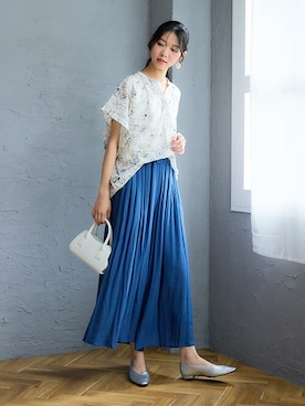 nissen Smile Modelsさん（レディース・167cm）の春コーディネート