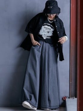 nissen Smile Modelsさん（レディース・163cm）の春コーディネート