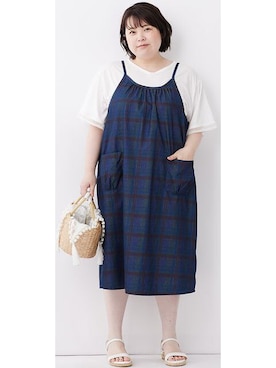 nissen Smile Modelsさん（レディース・158cm）の夏コーディネート