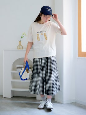 nissen Smile Modelsさん（レディース・164cm）の冬コーディネート