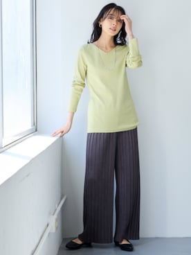 nissen Smile Modelsさん（レディース・165cm）の冬コーディネート