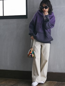 nissen Smile Modelsさん（レディース・163cm）の秋コーディネート