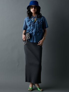 nissen Smile Modelsさん（レディース・163cm）の春コーディネート