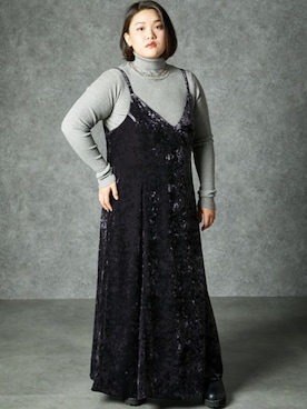 nissen Smile Modelsさん（レディース・163cm）の冬コーディネート