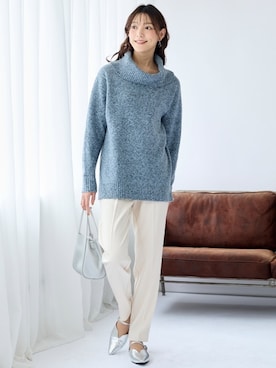 nissen Smile Modelsさん（レディース・170cm）の秋コーディネート