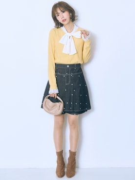 nissen Smile Modelsさん（レディース・167cm）の秋コーディネート