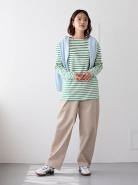 nissen Smile Modelsさん（レディース・167cm）の秋コーディネート