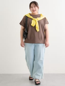 nissen Smile Modelsさん(レディース・160cm)の夏コーディネート