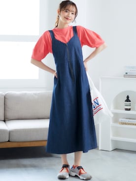 nissen Smile Modelsさん（レディース・167cm）の夏コーディネート