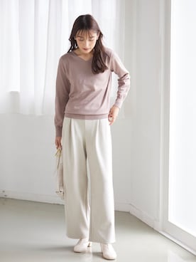 nissen Smile Modelsさん（レディース・170cm）の秋コーディネート