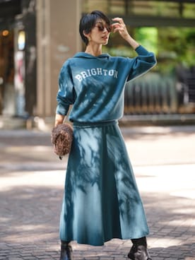 nissen Smile Modelsさん（レディース・168cm）の秋コーディネート