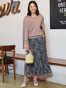 nissen Smile Modelsさん（レディース・167cm）の夏コーディネート