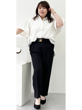 nissen Smile Modelsさん（レディース・158cm）の春コーディネート