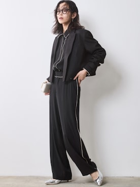 「Layered」｜nissen Smile Modelsさん（レディース・163cm）の冬コーディネート