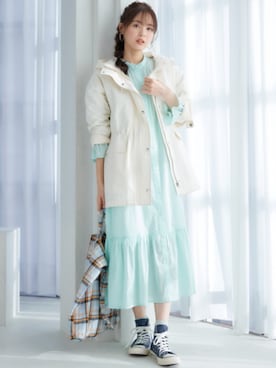 nissen Smile Modelsさん（レディース・167cm）の冬コーディネート