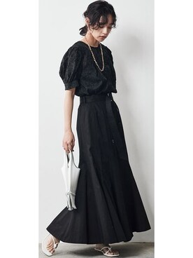 nissen Smile Modelsさん（レディース・167cm）の夏コーディネート