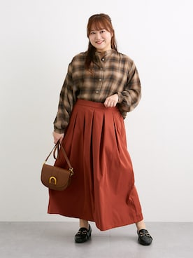 nissen Smile Modelsさん（レディース・160cm）の秋コーディネート