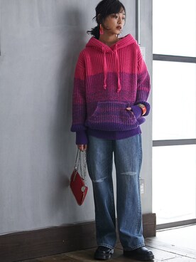 nissen Smile Modelsさん（レディース・163cm）の秋コーディネート