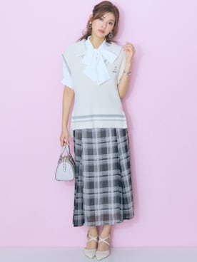 nissen Smile Modelsさん(レディース・166cm)の冬コーディネート