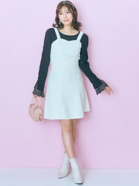 nissen Smile Modelsさん（レディース・167cm）の夏コーディネート