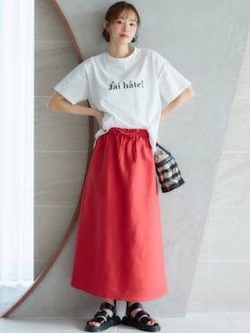 nissen Smile Modelsさん（レディース・167cm）の春コーディネート