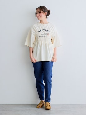 nissen Smile Modelsさん（レディース・164cm）の春コーディネート