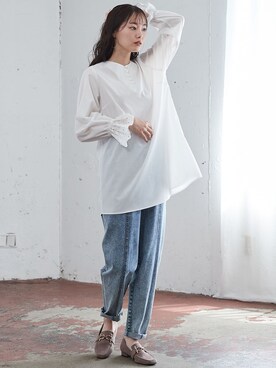 nissen Smile Modelsさん（レディース・167cm）の夏コーディネート