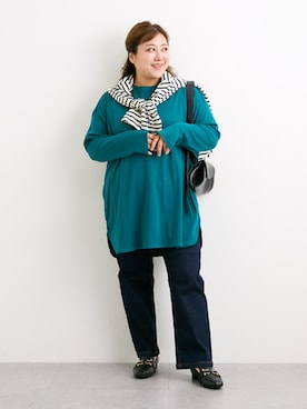 nissen Smile Modelsさん（レディース・155cm）の秋コーディネート