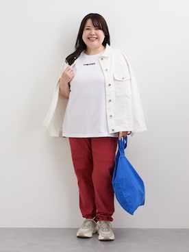 「アイテム（アウトドア/スポーツ）」を使った、nissen Smile Modelsさん（レディース・158cm）の秋コーディネート