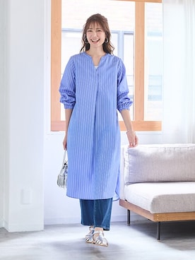 nissen Smile Modelsさん（レディース・165cm）の冬コーディネート