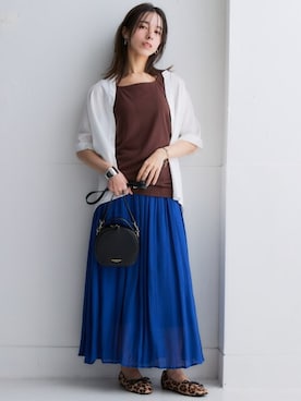 nissen Smile Modelsさん(レディース・160cm)の春コーディネート