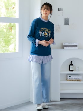 nissen Smile Modelsさん（レディース・165cm）の秋コーディネート