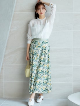 nissen Smile Modelsさん（レディース・167cm）の冬コーディネート