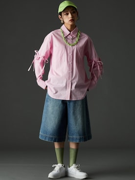 nissen Smile Modelsさん(レディース・163cm)の春コーディネート