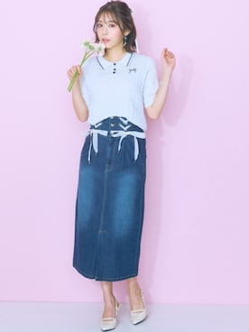 nissen Smile Modelsさん（レディース・167cm）の春コーディネート