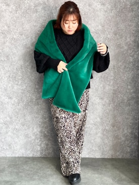 nissen Smile Modelsさん（レディース・155cm）の秋コーディネート