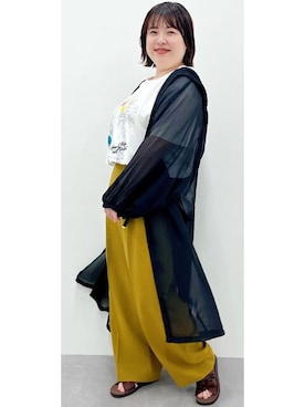 nissen Smile Modelsさん（レディース・158cm）の夏コーディネート