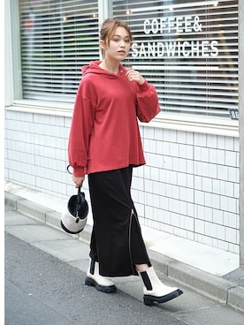 nissen Smile Modelsさん（レディース・167cm）の秋コーディネート