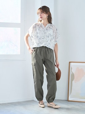 nissen Smile Modelsさん（レディース・165cm）の春コーディネート