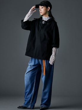 nissen Smile Modelsさん（レディース・163cm）の夏コーディネート