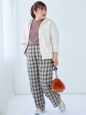 nissen Smile Modelsさん（レディース・155cm）の夏コーディネート