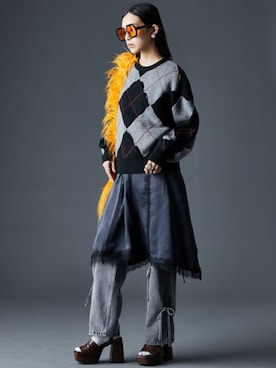nissen Smile Modelsさん(レディース・163cm)の秋コーディネート