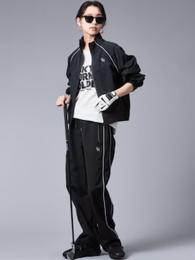 「CHIC STYLE」｜「アイテム（ジャケット/アウター）」を使った、nissen Smile Modelsさん（レディース・163cm）の春コーディネート